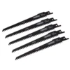 Reciprocating Saw Blades for Wood and Plastic Cutting, 150mm, 6tpi (Pack of 5)