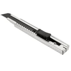 Retractable Metal Snap-off Knife, 18mm