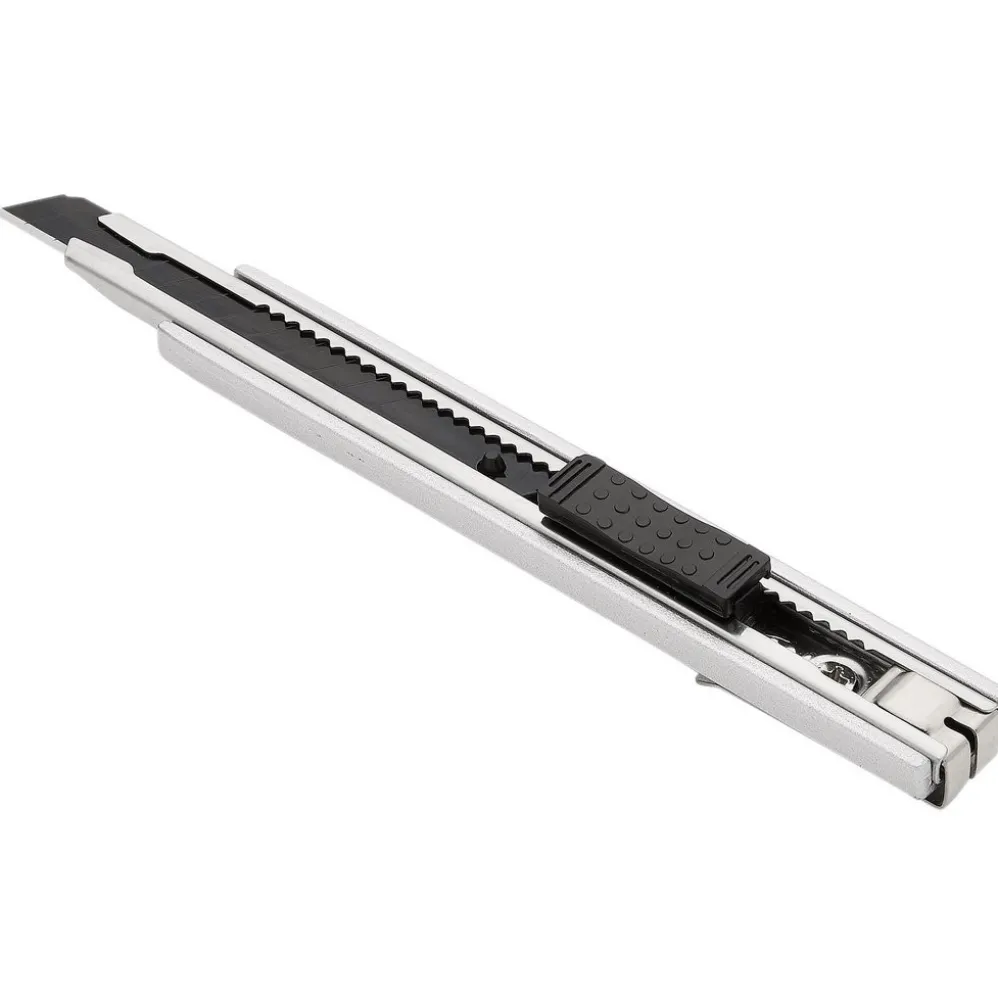 Retractable Metal Snap-off Knife, 9mm