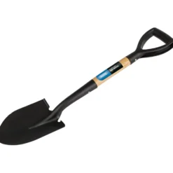 Round Point Mini Shovel with Wood Shaft