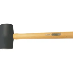 Rubber Mallet With Hardwood Shaft, 410g/14.5oz