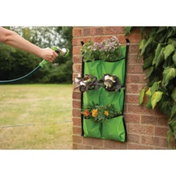 6-Section Fabric Hanging Grow Bag