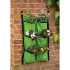 6-Section Fabric Hanging Grow Bag