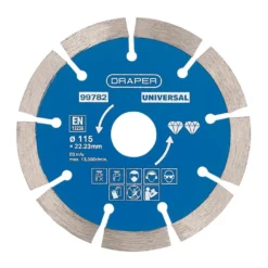 Segmented Diamond Blade, 115mm
