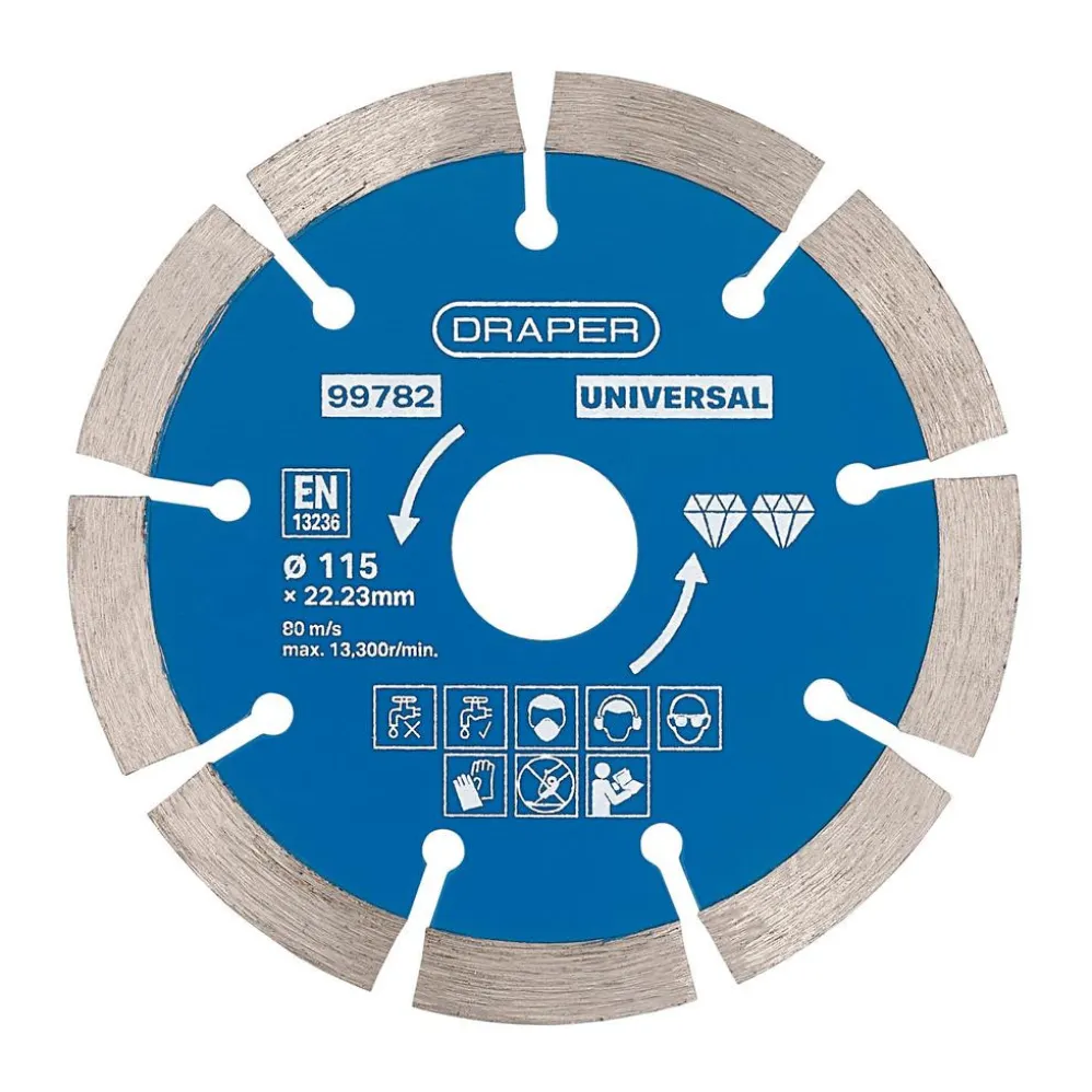Segmented Diamond Blade, 115mm
