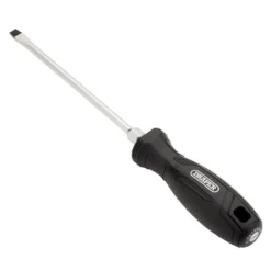 Slotted Hard Grip Screwdriver, 6.5 x 150mm