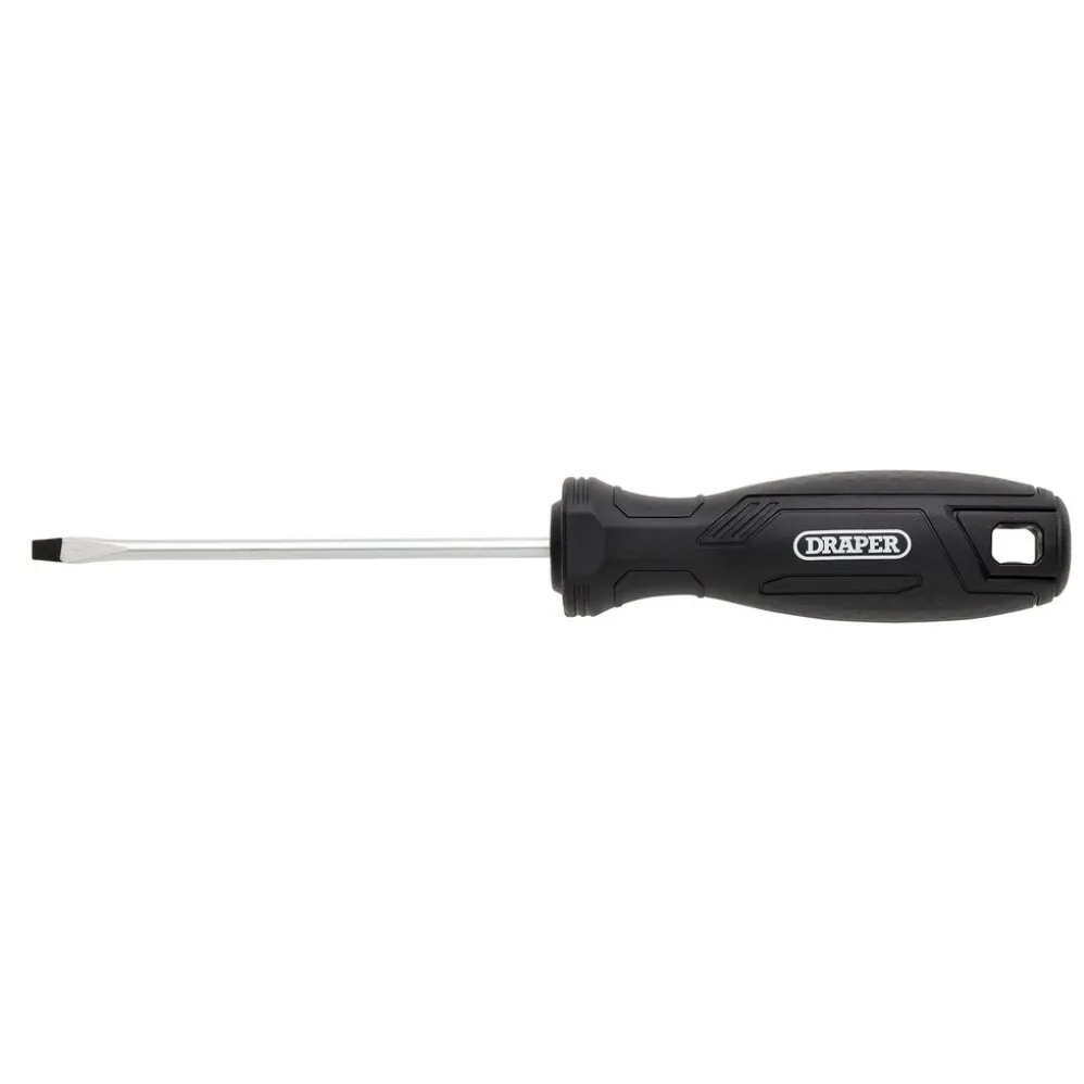 Slotted Hard Grip Screwdriver, 4 x 100mm