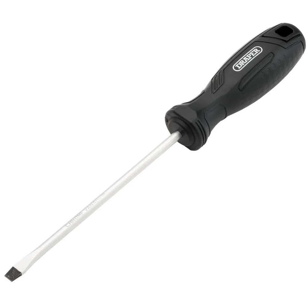 Slotted Hard Grip Screwdriver, 5.5 x 125mm
