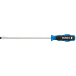 Soft Grip Plain Slot Screwdriver, 9.5 x 250mm