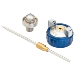 Spare 0.8mm Nozzle, Needle and Cap Set for Spray Guns 09708 and 09709