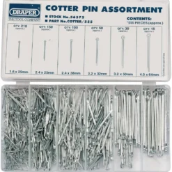 Split Pin Assortment (555 Piece)