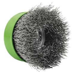 Stainless-Steel Crimped Wire Cup Brush, 65mm, M14