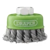 Stainless-Steel Twist-Knot Wire Cup Brush, 65mm, M14