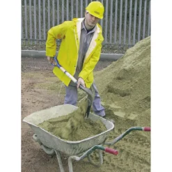 Steel Square Mouth Builders Shovel with Hardwood Shaft