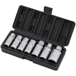 Stud Extractor Set, 3/8" Sq. Dr., 1/2" Sq. Dr. (7 Piece)