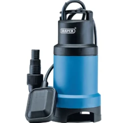 Submersible Dirty Water Pump with Float Switch, 166L/min, 550W