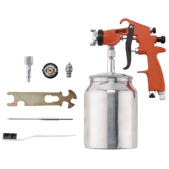 Suction Air Paint Spray Gun, 1L, 1.8mm