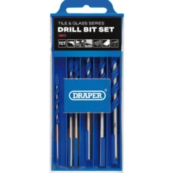 TCT Tile and Glass Drill Bit Set (6 Piece)