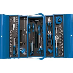 Tool Kit in Steel Cantilever Toolbox (126 Piece)