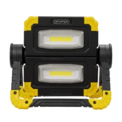 Twin COB LED Rechargeable Work Light, 10W, 850 Lumens, Micro USB Cable Supplied