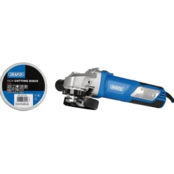 230V Angle Grinder Kit, 115mm, 950W