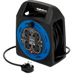 230V Four Socket Cable Reel, 15m
