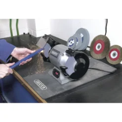 230V Heavy Duty Bench Grinder, 150mm, 370W