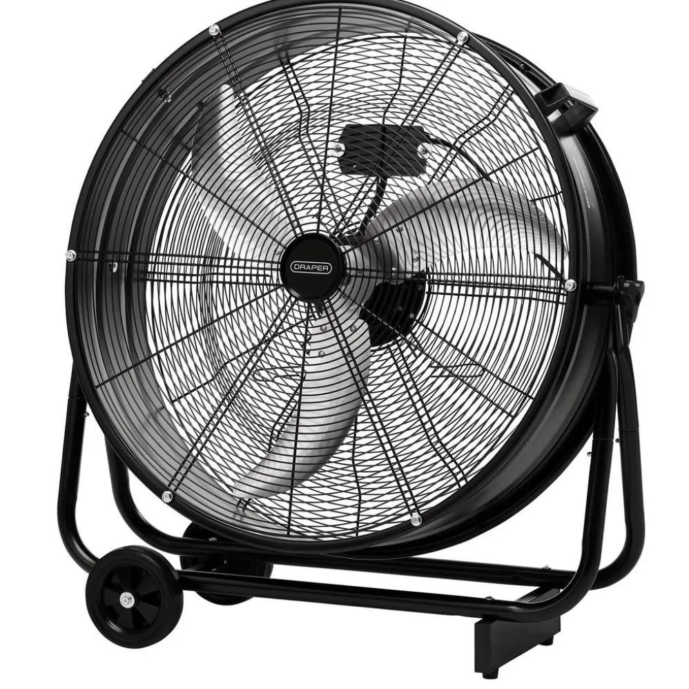 230V Industrial Drum Fan, 24"/590mm, 120W