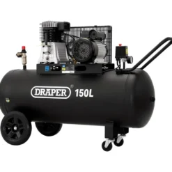 230V 150L Belt-Driven Air Compressor, 2.2kW/3hp