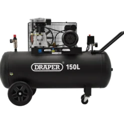 230V 150L Belt-Driven Air Compressor, 2.2kW/3hp