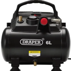 230V 6L Oil-Free Air Compressor, 1.2kW/1.5hp