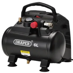 230V 6L Oil-Free Air Compressor, 1.2kW/1.5hp