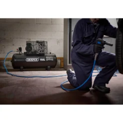 230V 150L Stationary Belt-Driven Air Compressor, 2.2kW/3HP