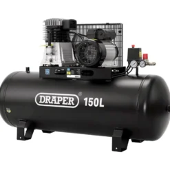 230V 150L Stationary Belt-Driven Air Compressor, 2.2kW/3HP