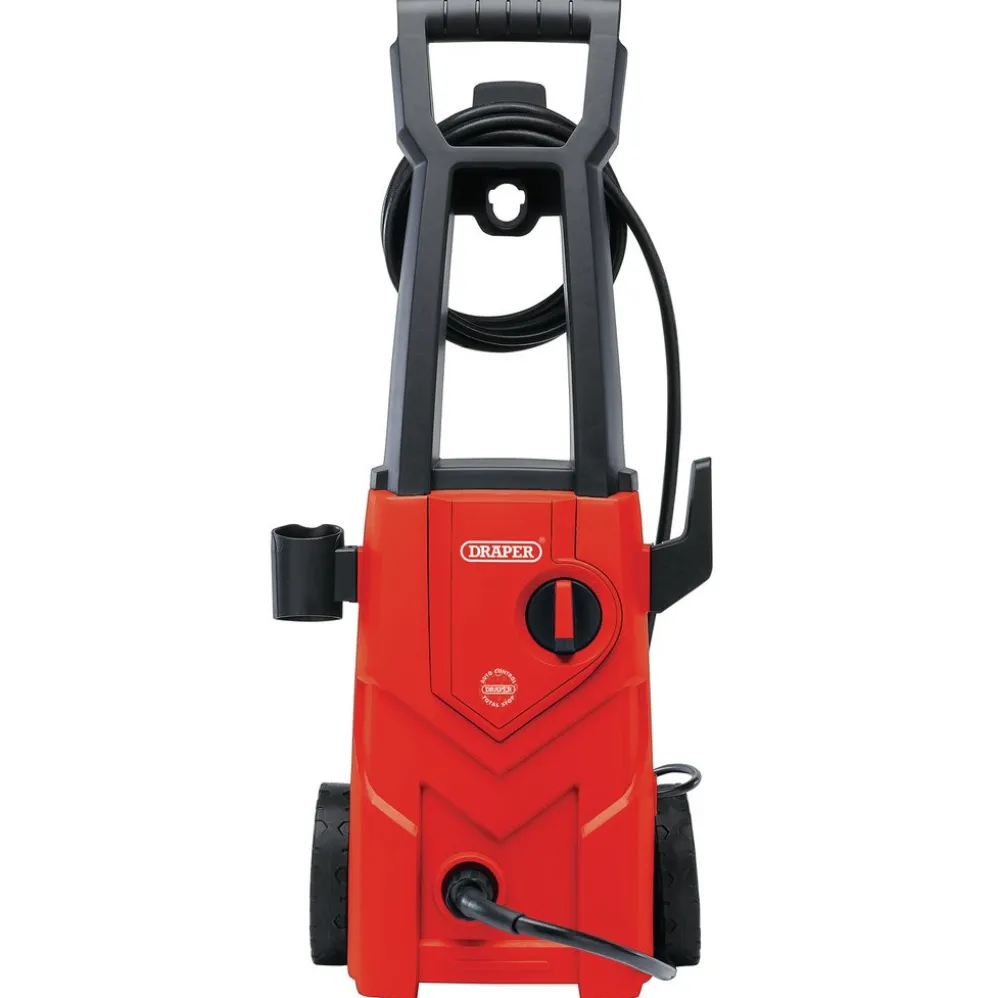 230V Pressure Washer, 1600W, 135Bar, Red