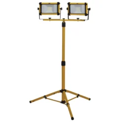 230V SMD LED Tripod Site Light, 2 x 20W, 4400 Lumens