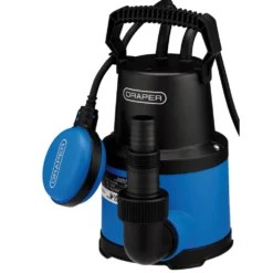 230V Submersible Clean Water Pump with Float Switch, 130L/min, 250W