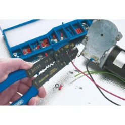 5 Way Crimping Tool & Terminal Kit, 240mm