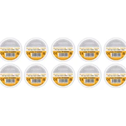 White PVC Electrical Insulation Tape, 19mm x 20m (Pack of 10)