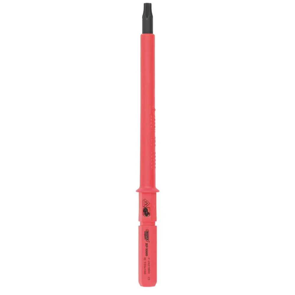 XP1000® VDE Draper TX-STAR® Interchangeable Screwdriver Blade, T25 x 100mm