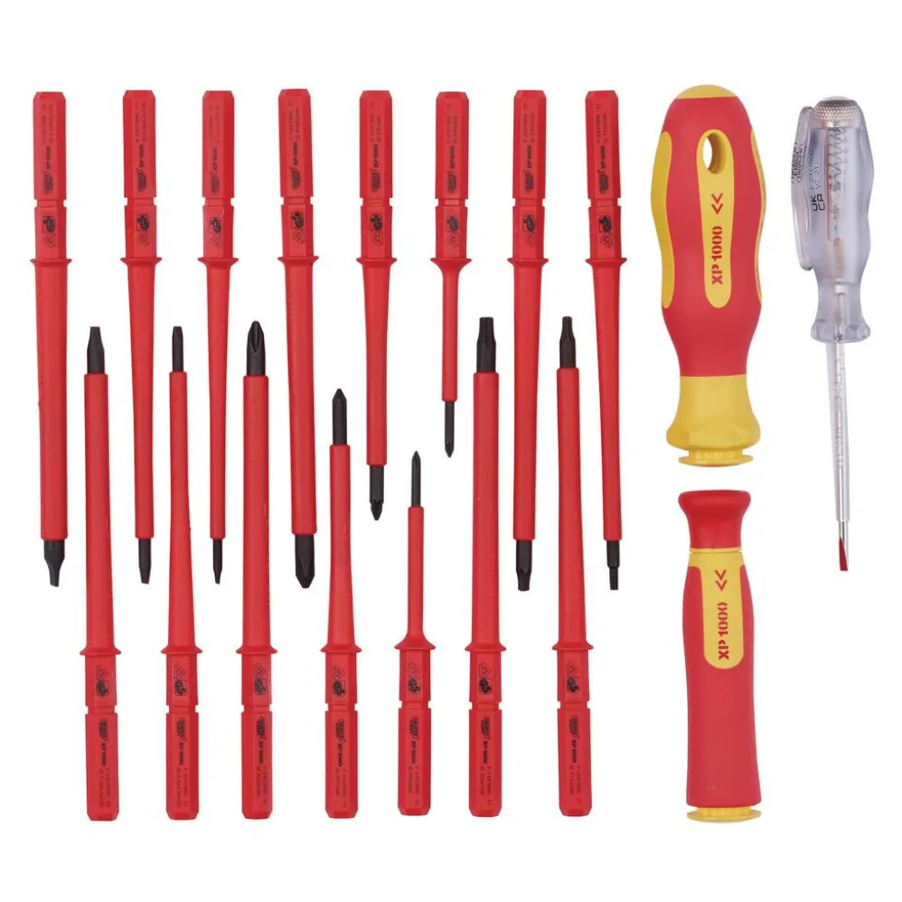 XP1000® VDE Interchangeable Blade Screwdriver Set (18 Piece)