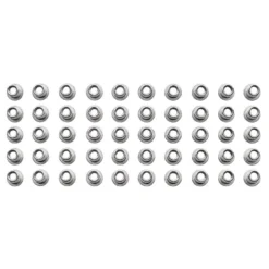 Zinc Plated Threaded Insert Rivet Nuts, M5 x 0.8mm (Pack of 50)