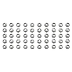 Zinc Plated Threaded Insert Rivet Nuts, M4 x 0.7mm (Pack of 50)